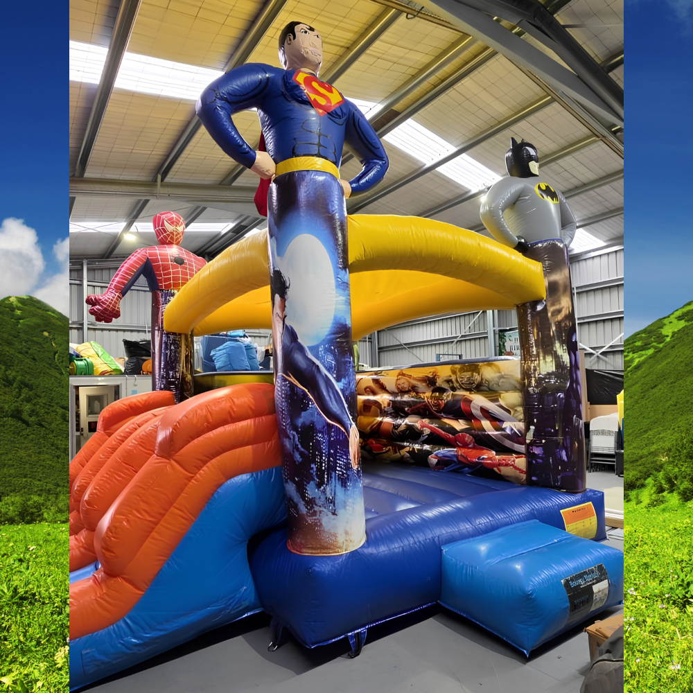 Superhero Bouncy Castle image 2