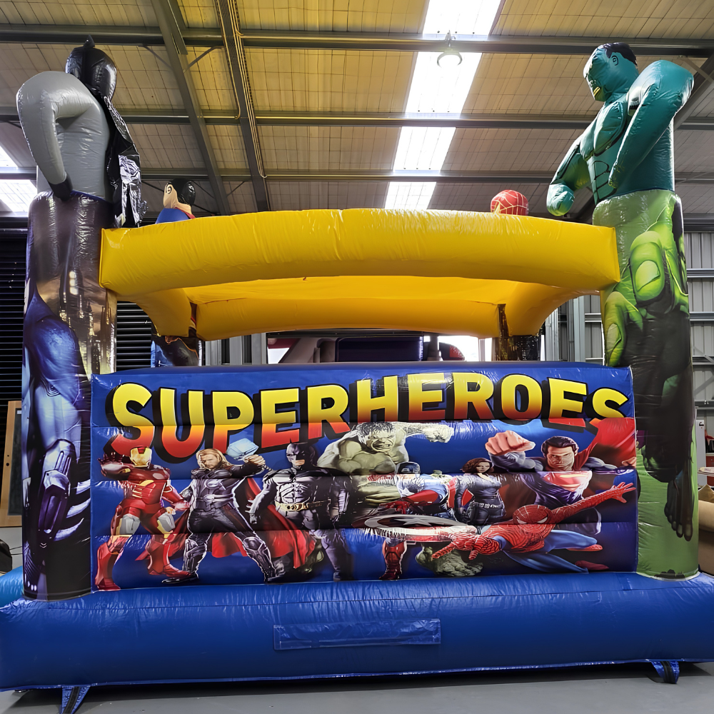 Superhero Bouncy Castle image 4