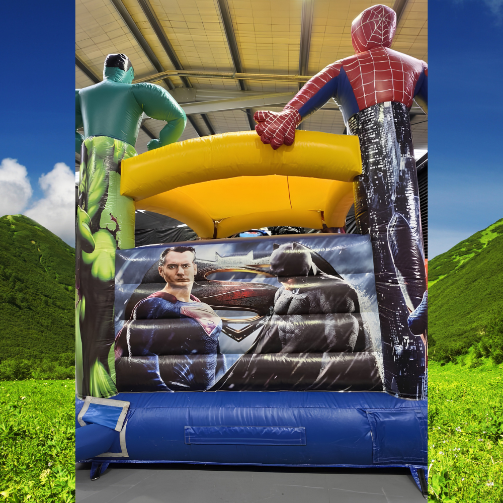 Superhero Bouncy Castle image 5
