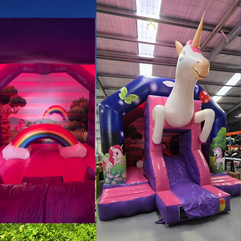 Unicorn Bouncy Castle image 3