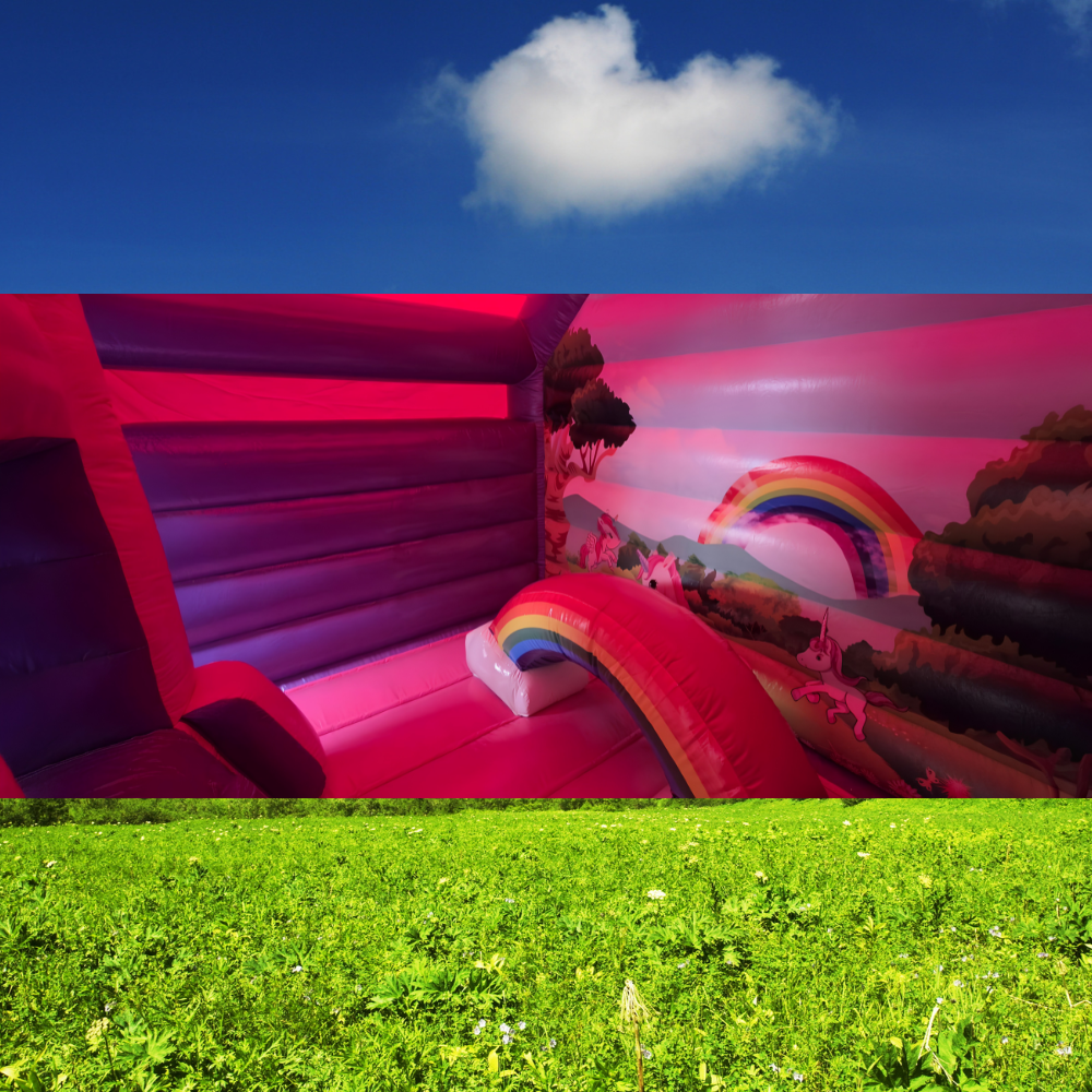 Unicorn Bouncy Castle image 4
