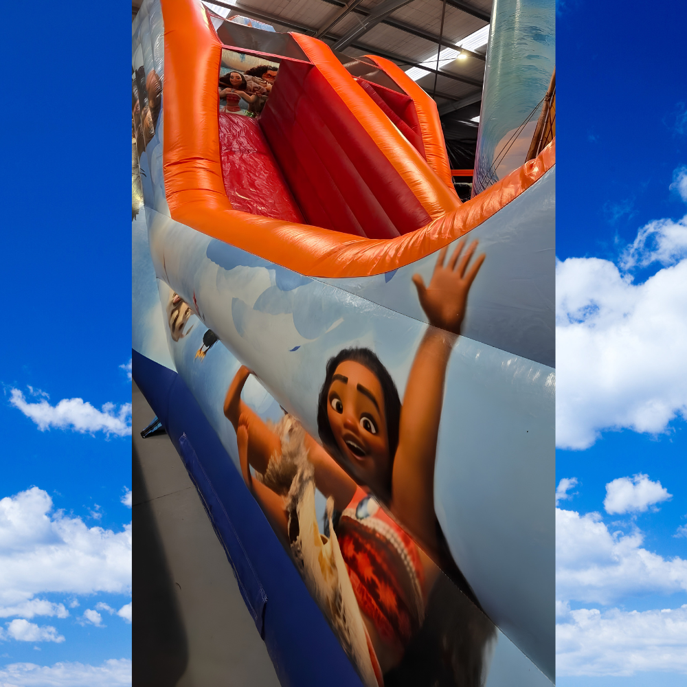 Moana Boat Bouncy Castle image 4