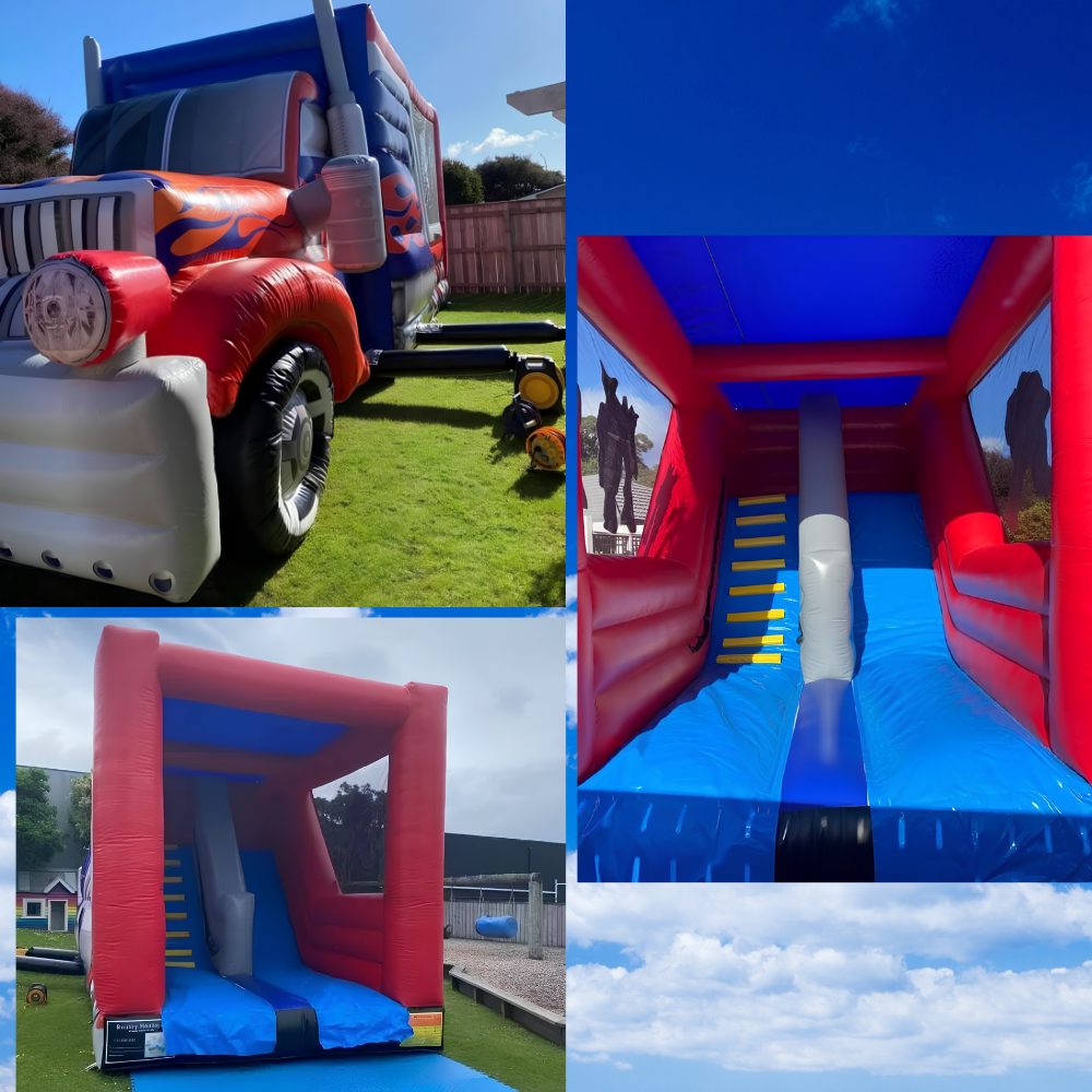 Transformers Truck Bouncy Castle image 2