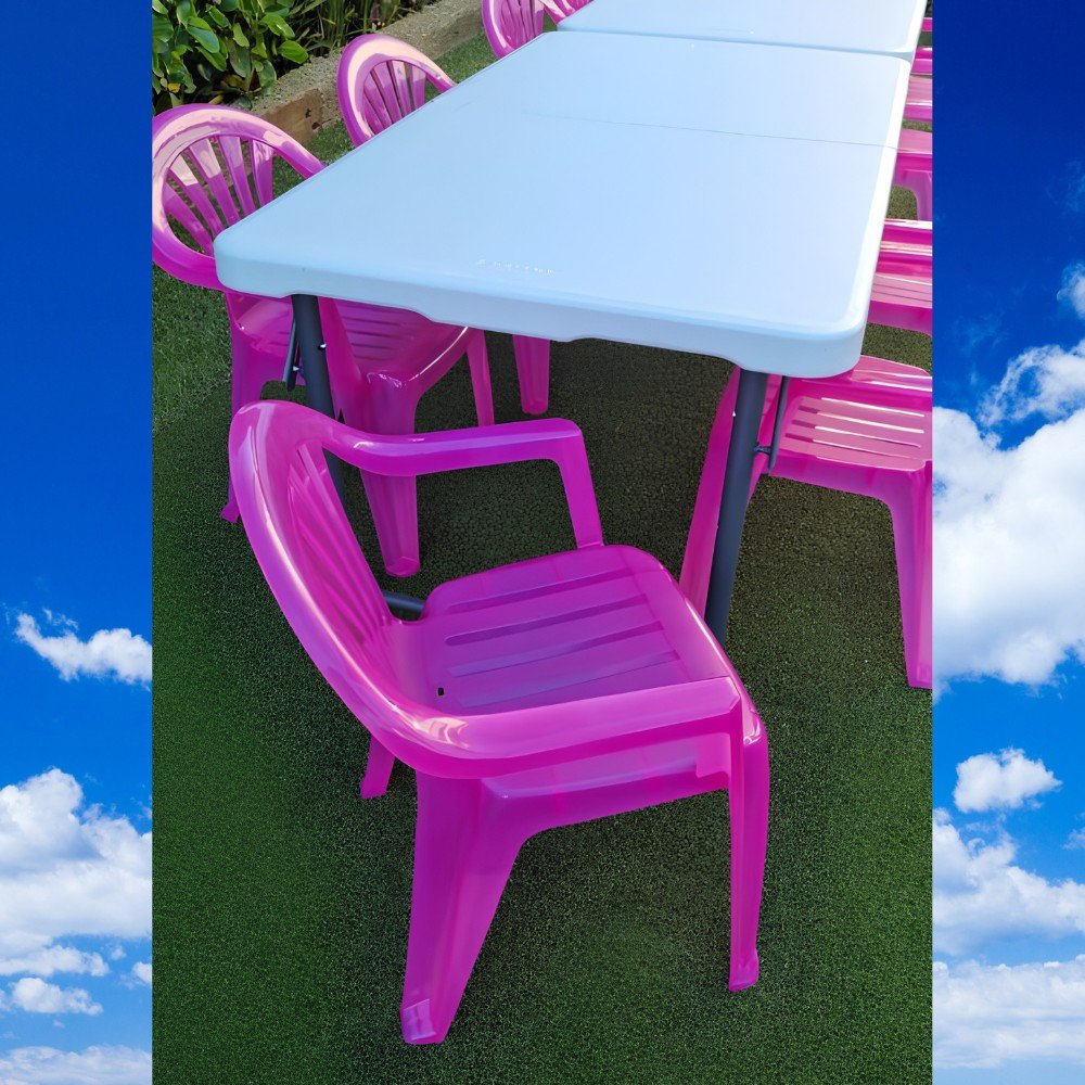 Pink Combo Tables and Kids Chairs image 2